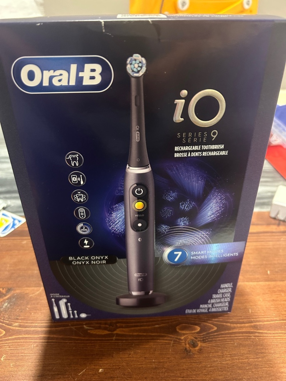 New! Oral B iO Series 9 rechargeable toothbrush